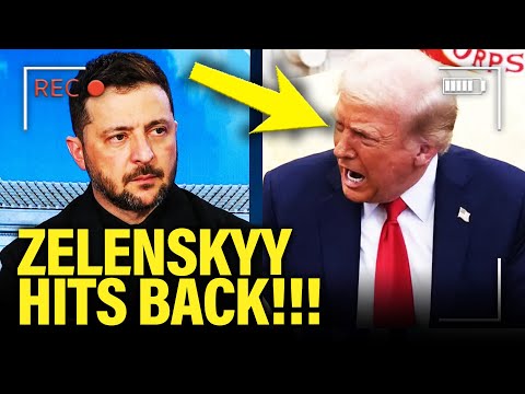 Thumbnail for Zelenskyy PUNCHES BACK after Trump SCREAMS AT HIM in OVAL