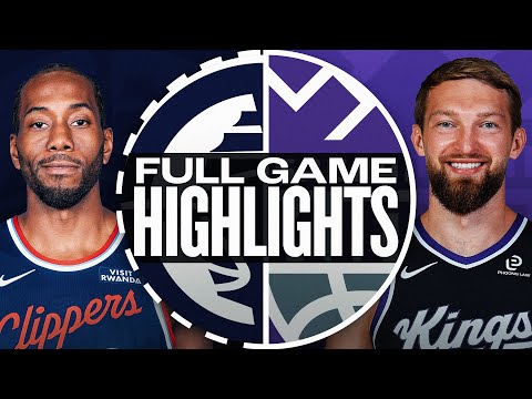 Thumbnail for CLIPPERS at KINGS | FULL GAME HIGHLIGHTS | October 15, 2025