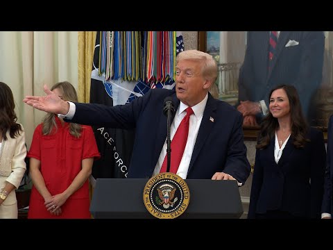 Thumbnail for President Trump Makes an Announcement, Oct. 16, 2025