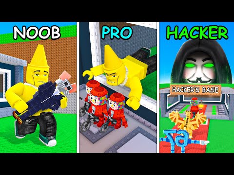 Thumbnail for Noob vs Pro vs HACKER in Steal a Brainrot!