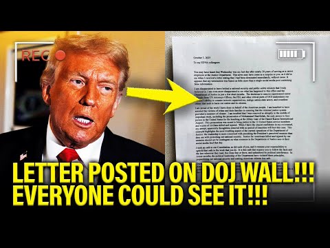 Thumbnail for 🚨FIRED Prosecutor GETS REVENGE on Trump with FINAL LETTER
