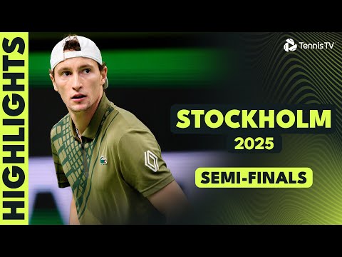 Thumbnail for Rune vs Humbert; Shapovalov Faces Ruud | Stockholm 2025 Semi-Final Highlights