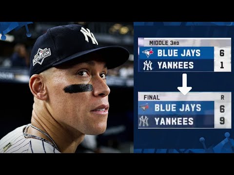 Thumbnail for FINAL 3 OUTS: The Yankees score EIGHT unanswered runs to force ALDS Game 4!