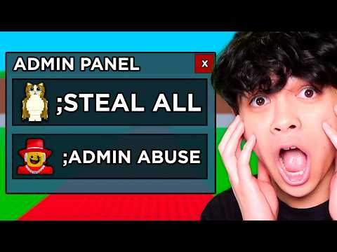 Thumbnail for Using ADMIN PANEL to Troll My Crush in Steal a Brainrot..