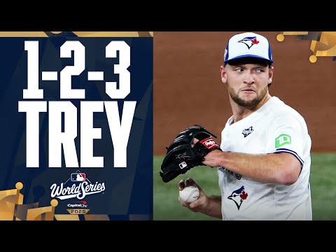 Thumbnail for FULL INNING: Trey Yesavage pitches a scoreless 1st inning in his first career World Series start 💪