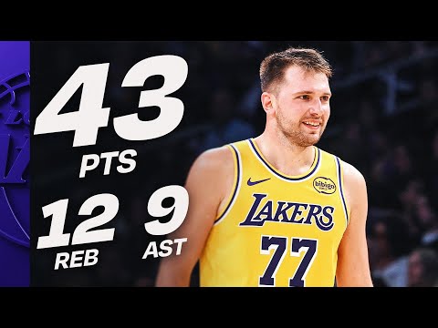 Thumbnail for Luka Dončić Was ELECTRIC In Lakers' Opener | October 21, 2025