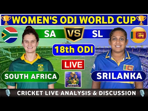 Thumbnail for Sri Lanka Women vs South Africa Women, 18th ODI Match Analysis and Discussion SAW vs SLW 18th Match