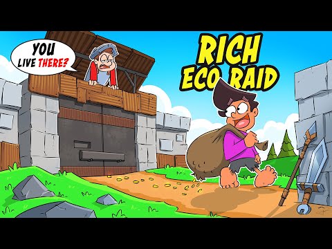 Thumbnail for GREAT START by Eco Raiding then Living outside their base in Rust!