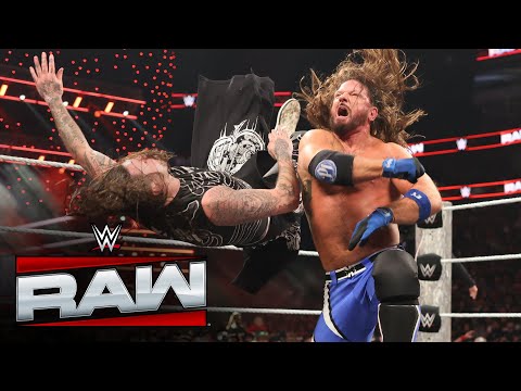 Thumbnail for AJ Styles, Dragon Lee and Penta take down The Judgment Day: Raw highlights, Oct. 6, 2025