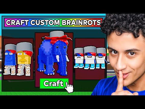 Thumbnail for Steal a Brainrot, But You Can CRAFT CUSTOM BRAINROTS!
