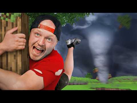Thumbnail for I Survived a Tornado in Minecraft
