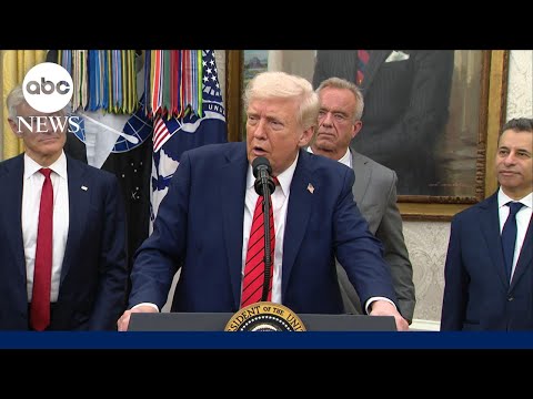 Thumbnail for Trump delivers remarks on phase 1 of Israel-Hamas ceasefire