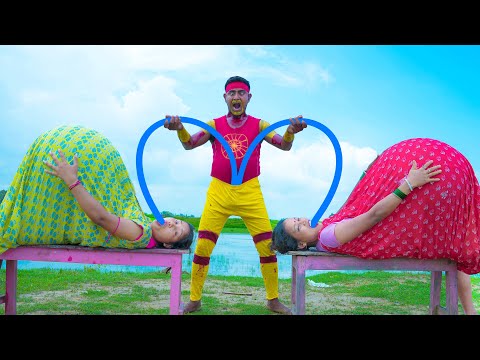 Thumbnail for Funniest Fun Top New Comedy Video 2025 😂 amazing best of funny video Episode 236 By DingDong