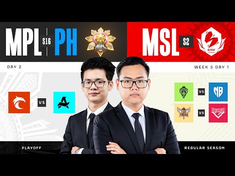 Thumbnail for [Official Restream] MSL(S2 )[W5D1]/MPL PH [S16] {Day2} RORA vs TNC (Bo5) 🇲🇲 LIVE🔴(Part16)