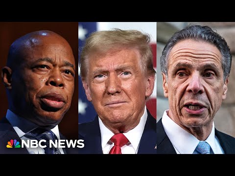 Thumbnail for Andrew Cuomo says he’d ‘welcome’ endorsement from Eric Adams but not from Trump