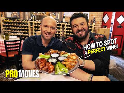 Thumbnail for Sean Evans and Adam Richman’s Quest for the Best Chicken Wings | Pro Moves