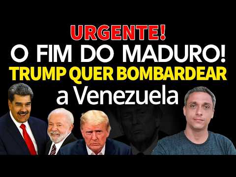 Thumbnail for URGENTE! Trump quer BOMBARDEAR a ditadura do amigo do LULA na Venezuela.