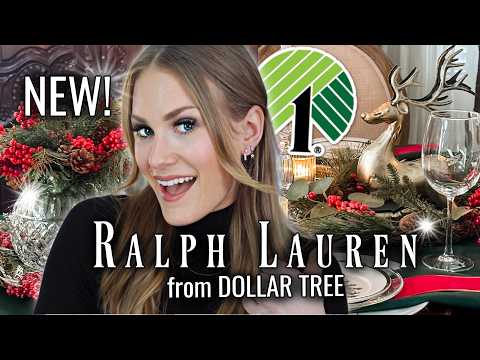 Thumbnail for Dollar Tree Ralph Lauren Decor (ALL NEW!) 🎁 Luxury Christmas 2025