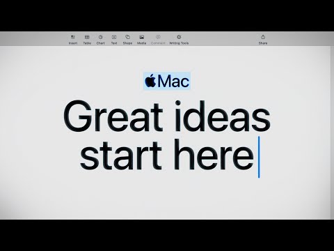 Thumbnail for Great ideas start on Mac | Apple