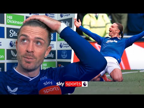 Thumbnail for "That goes to all the Evertonians that have made me so welcome" 🥹 Jack Grealish after scoring winner