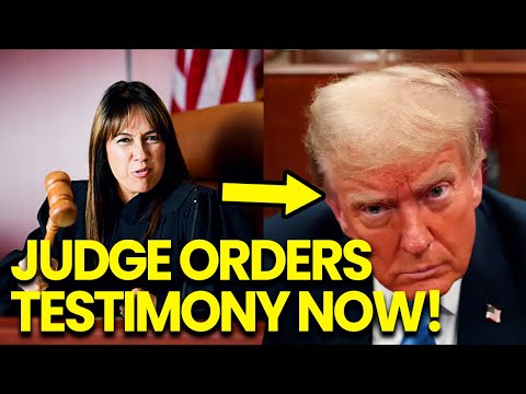 Thumbnail for Trump ORDERED to Testify Under Oath as Judge REJECTS Last Minute Appeal