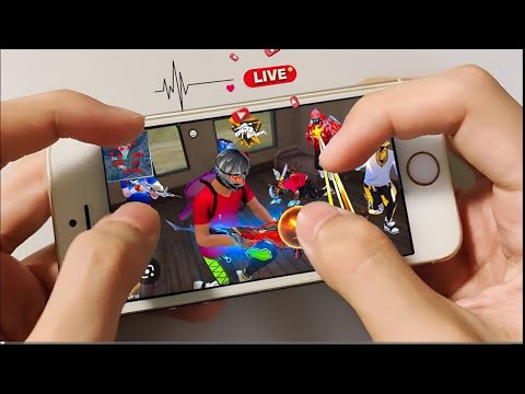 Thumbnail for ESPORT HAND CAM IS LIVE IPHONE 6S FREE FIRE GAMEPLAY