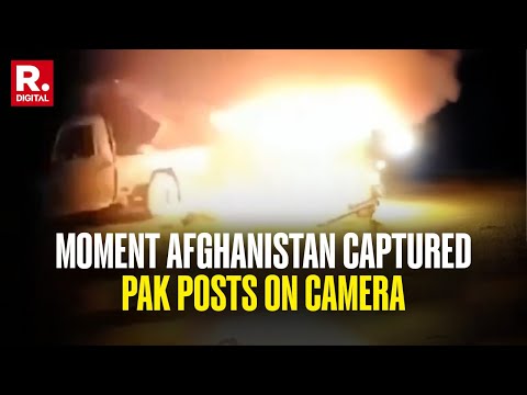 Thumbnail for Pakistan vs Afghanistan War: Moment Afghanistan Captured Pak Posts Caught On Camera | Kabul Revenge