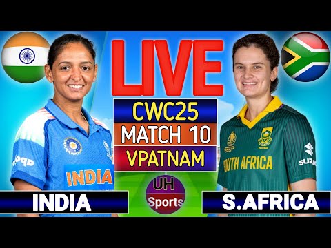 Thumbnail for LIVE : India Women vs South Africa Women, 10th ODI Match Cricket Live Score | IND W Vs SA W Live