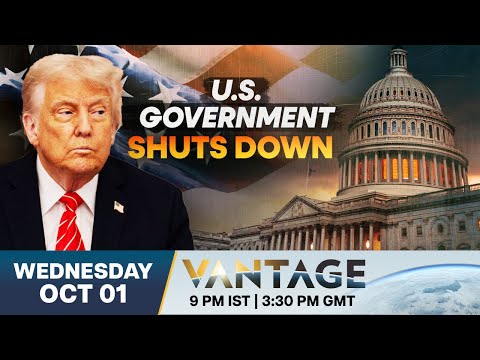 Thumbnail for LIVE: US Braces for Disruptions as Government Shuts Down | Vantage on Firstpost | N18G
