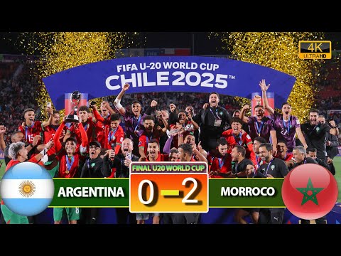 Thumbnail for Argentina vs Morocco 0-2 Final U20 | Highlights & All Goals | U20 World Cup 2025
