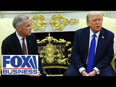 Thumbnail for Tensions flare as Trump meets Canada’s PM Mark Carney over tariffs, trade, power