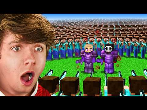 Thumbnail for 500 Hunters vs Minecraft's Deadliest Players