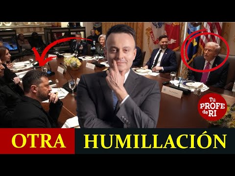 Thumbnail for ¡LO HIZO DE NUEVO! TRUMP HUMILLA A ZELENSKY. FALSAS ESPERANZAS DE AYUDA. NADA GRATIS