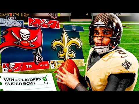 Thumbnail for If We Lose, Our Season is OVER in Madden 26 Saints Franchise