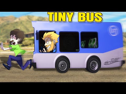 Thumbnail for Runners VS Tiny Bus In GTA5!
