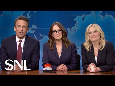 Thumbnail for Weekend Update: 13lb Baby Joke-Off with Amy Poehler, Tina Fey, Seth Meyers, Colin Jost & Michael Che