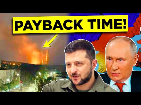 Thumbnail for Ukraine RAINS HELL on Russia AND Crimea in Biggest REVENGE Strike of the WAR!