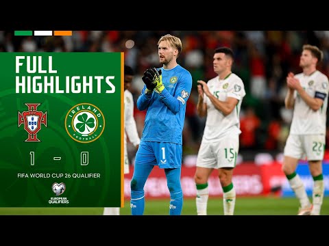Thumbnail for HIGHLIGHTS | Portugal 1-0 Ireland | FIFA World Cup 26 Qualifier