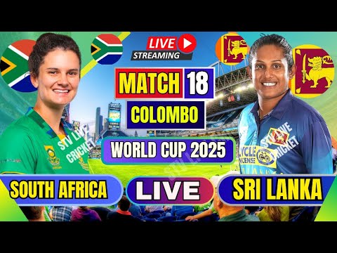 Thumbnail for LIVE Sri Lanka Women vs South Africa Women 18th Match | slw vs saw  | live cricket match today