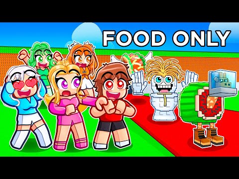 Thumbnail for $0 to $1 TRILLION with FOOD ONLY Brainrots...