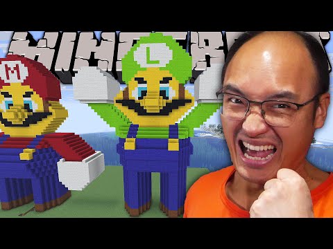 Thumbnail for J’AI CONSTRUIT ‘’LUIGI TEMU’’ SUR MINECRAFT !