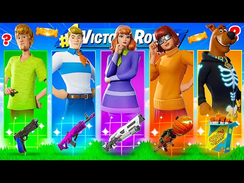 Thumbnail for The *RANDOM* SCOOBY-DOO Challenge in Fortnite!