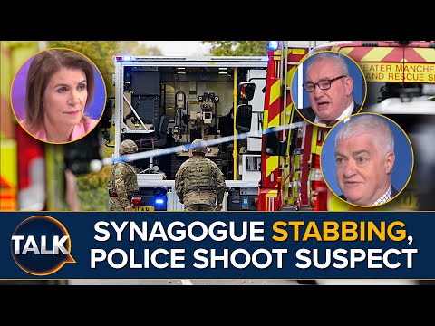Thumbnail for SYNAGOGUE ATTACK: Man Stabbed And Four Injured After Car Driven At People | Police Shoot Suspect