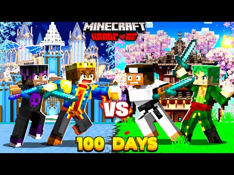 Thumbnail for 100 days but Its Team vs Team in Hardcore Minecraft 😱 | Twist 