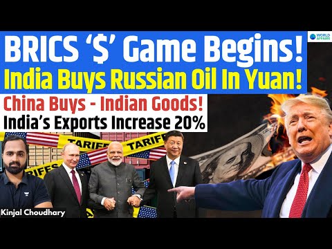 Thumbnail for Trump Unites BRICS Against $ - India Buys Russian Oil in Yuan, China In Return Opens Market! Kinjal