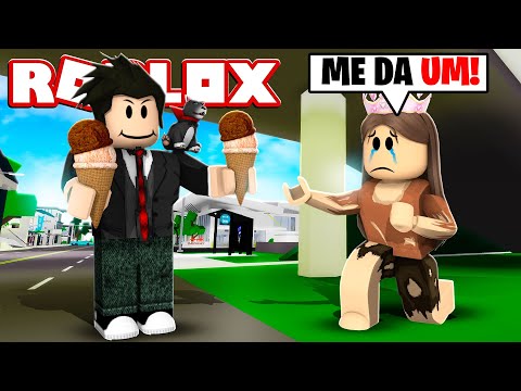 Thumbnail for LOKIS DANDO SORVETE PARA AS PESSOAS POBRES | Roblox - Brookhaven