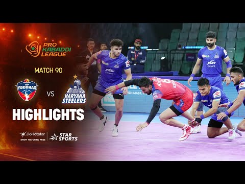 Thumbnail for Haryana Steelers overpower UP Yoddhas with a massive win | HIGHLIGHTS | PKL 12