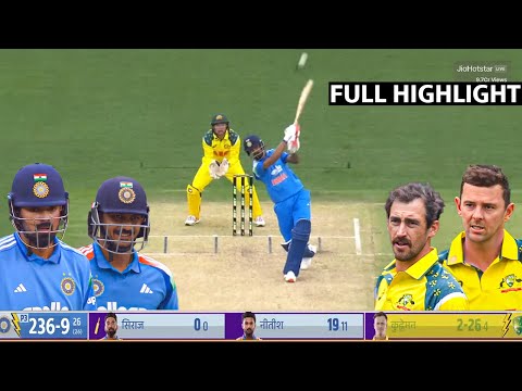 Thumbnail for IND vs AUS 1st ODI 2025 Full Match Highlights | India vs Australia 1st ODI Full Highlights 2025