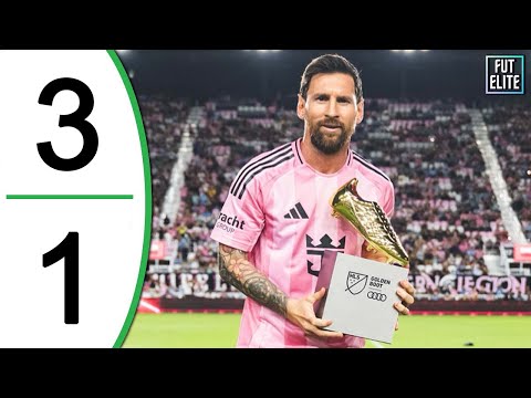Thumbnail for Lionel Messi Goal - Inter Miami vs Nashville 3-1 Extended Highlights & Goals 2025