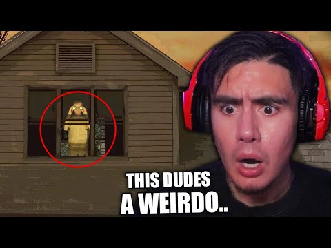 Thumbnail for MY NEIGHBOR IS DOING SOMETHING SHADY INSIDE HIS HOUSE BUT HE KNOWS IM WATCHING..